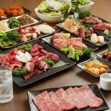 【180分飲み放題付】忘年会にも！独眼牛の極・黒毛和牛コース8000円(税込)