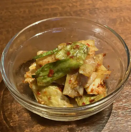 キャベツのキムチ