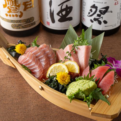 《人気NO,1》まぐろ三種食べ比べ