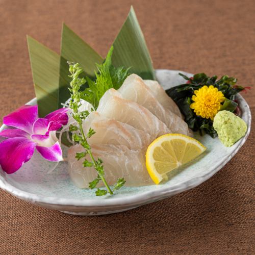 鯛のお刺身