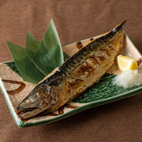 さば塩焼き
