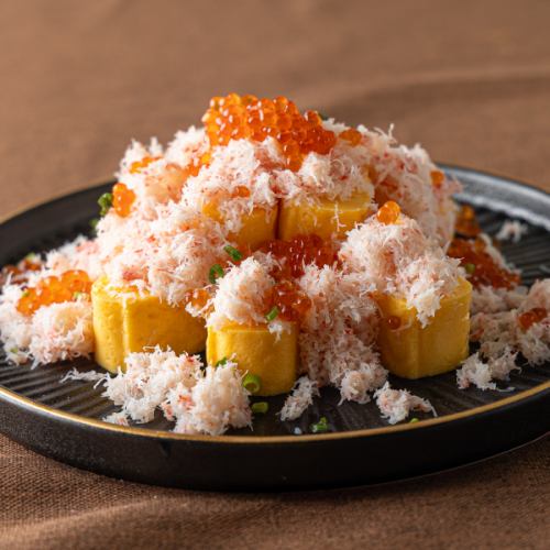 No1★かにぶっかけ出汁巻玉子