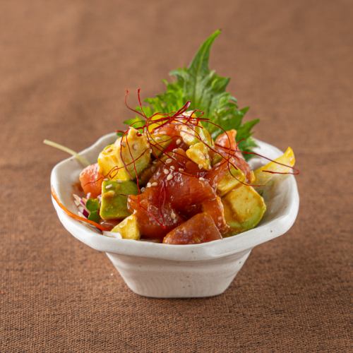 鮪アボカド和え