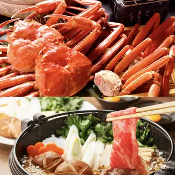 【名物】かに食べ放題コース◆180分◆今なら和牛すき焼き付◆夏休み特別価格!