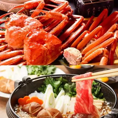【名物】かに食べ放題コース◆今なら和牛すき焼き付◆
