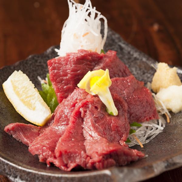 御殿場名産「馬刺し」