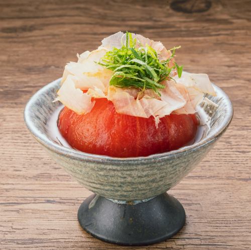 冷やし出汁とまと