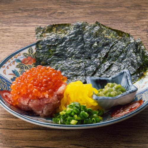 とろたくいくらと韓国のり