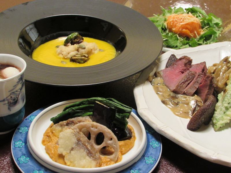 [Masuya seasonal special course] Full of seasonal ingredients!