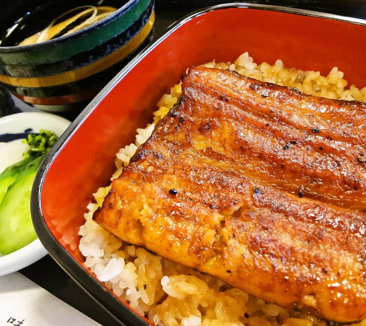 1400日元的奢华☆请使用国产鳗鱼享用精致的午餐！