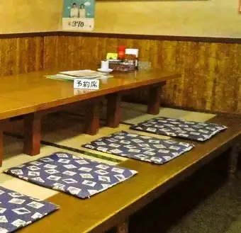４名様がけの座敷席です。