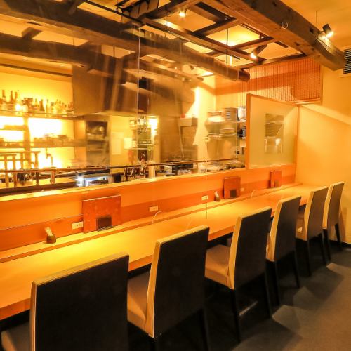 <p>≪There are counter seats! Fashionable and calm interior ◎ ≫ The interior has a relaxed Japanese modern atmosphere.Counter seats are also available, so even one person can feel free to visit us ♪</p>