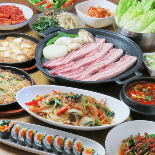 Korean food with authentic taste