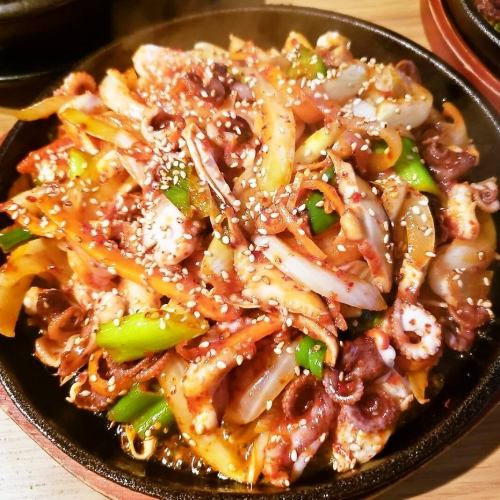 Stir fry squid