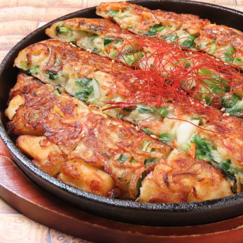 Seafood pancake