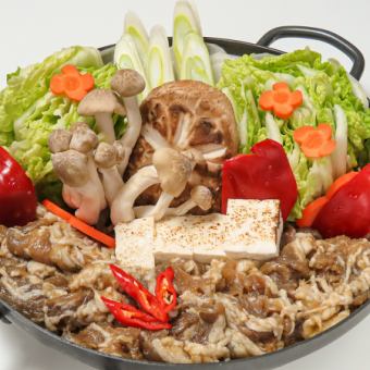 冬季限定コース★プルコギ鍋、フライドチキンなど全5品+120分飲み放題5,500円(税込)