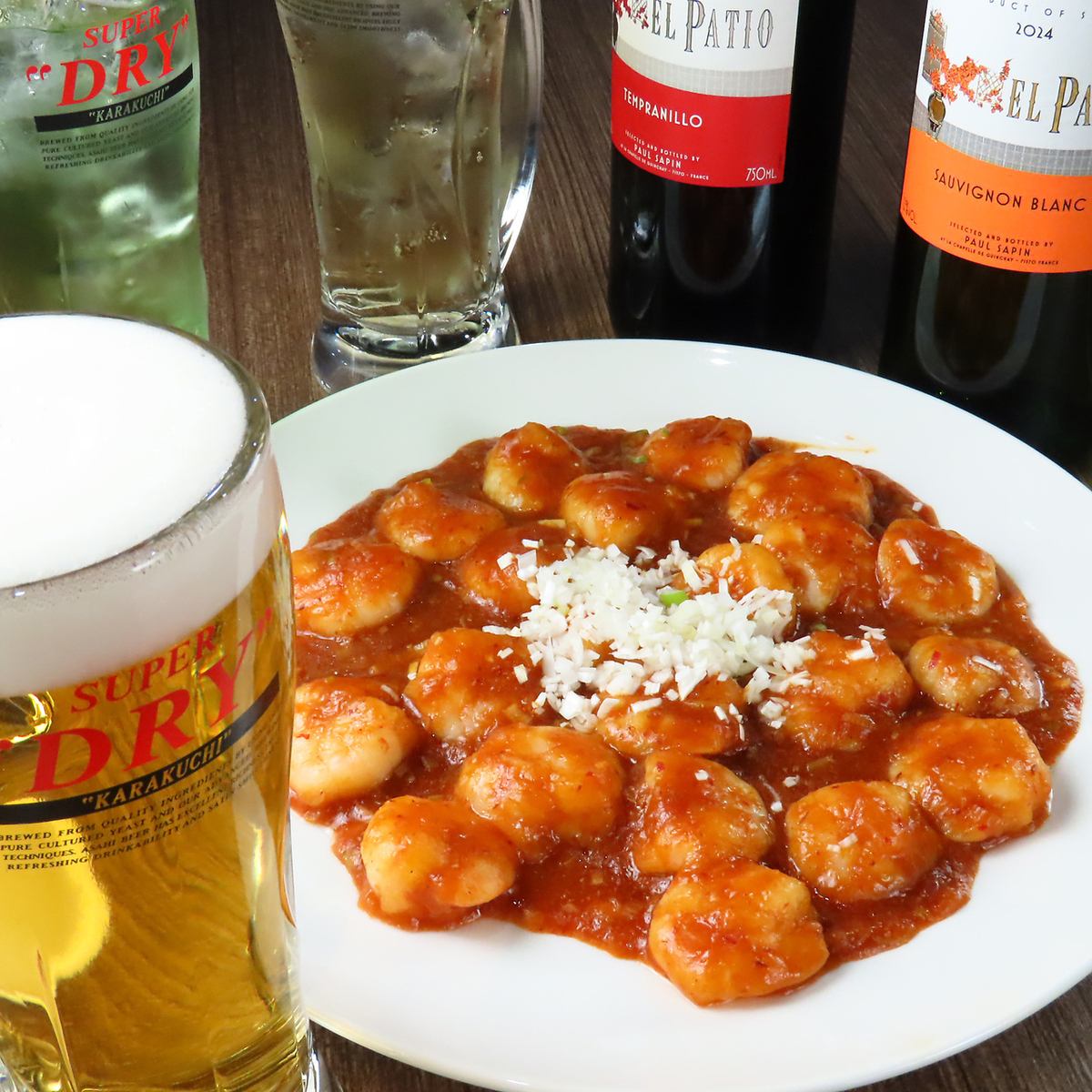 お一人様でのご来店も大歓迎!ハーフサイズもご用意しております