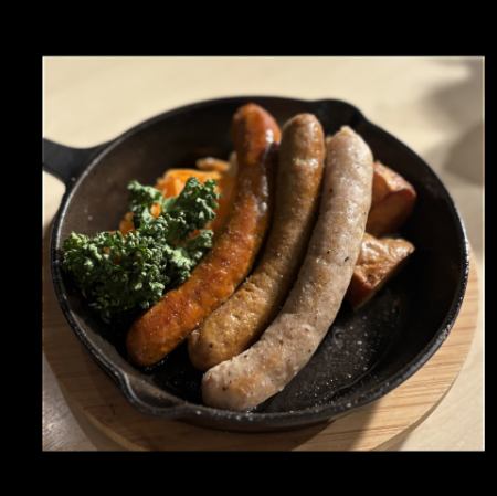 職人手作り  ソーセージ3種類盛り合わせ