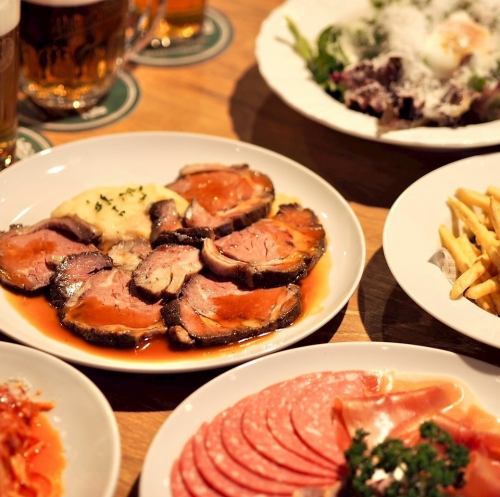 ビールと同じくらい、料理にも自信があります！