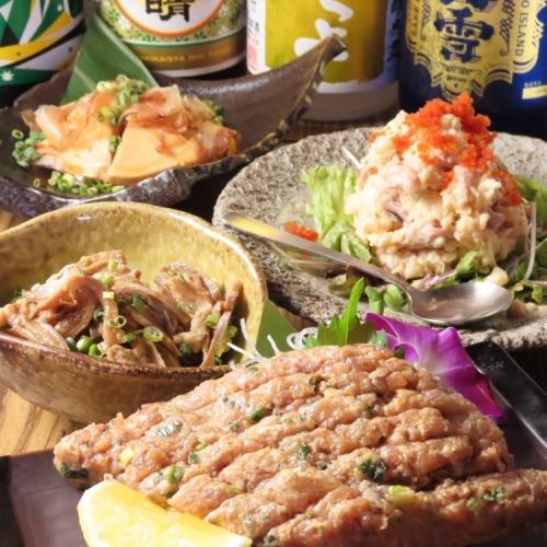 お酒に合うお料理豊富！！