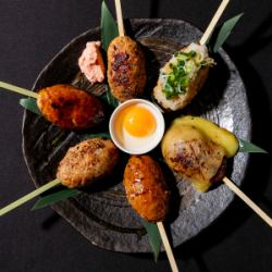 【おすすめ】つくね5種・・・ハンバーグのような