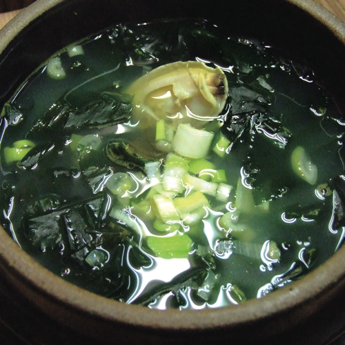 裙帶菜湯