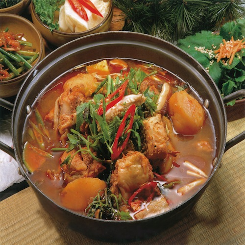 Chicken hotpot