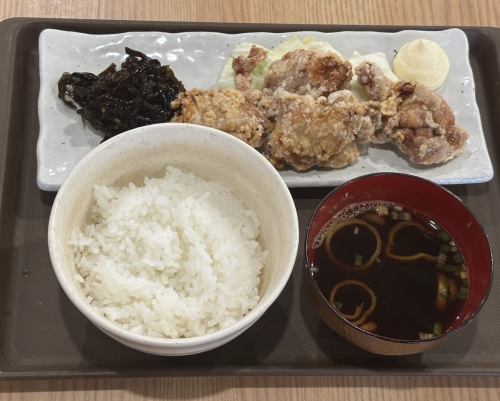 唐揚げ定食