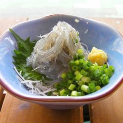 Raw whitebait