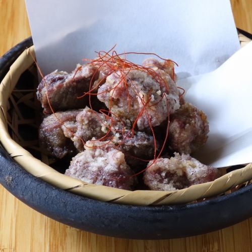 砂ずりの唐揚げ