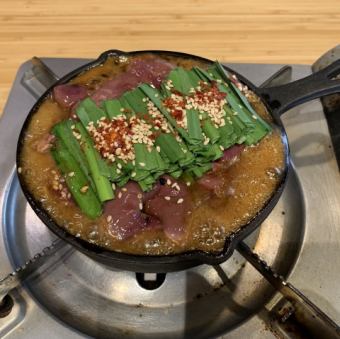鉄板レバニラ