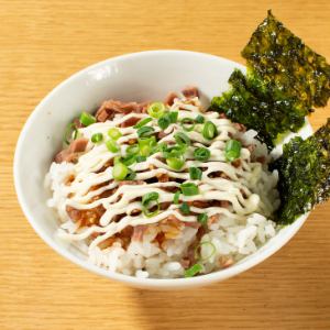 ミニ悪魔の牛タン丼