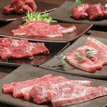 焼肉食べ飲み 焼肉コース6,000円(税込)