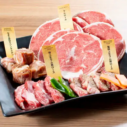 홋카이도 징기스칸 먹고 마시는 코스 6,500엔(부가세 포함)