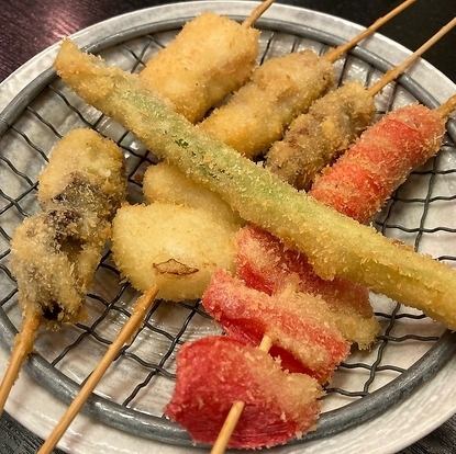 두 번 금지 (웃음) 매너도 맛도 본고장 오사카의 꼬치 커틀릿