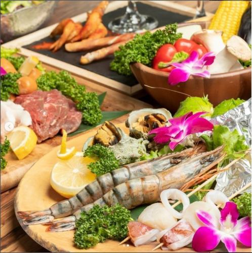手ぶらで楽しむBBQプラン