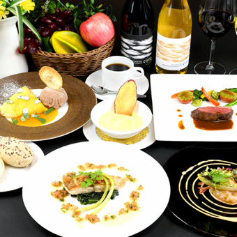 【ディナー】贅沢　コース料理　6600円