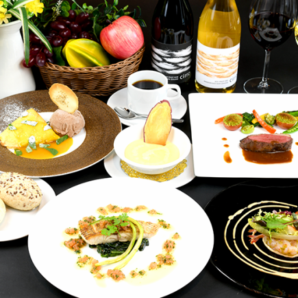 【ディナー】贅沢　コース料理　6600円