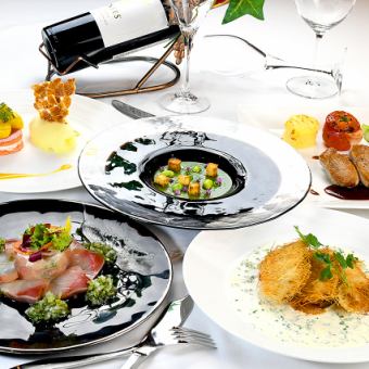 【ディナー】贅沢　夏のコース料理　6600円