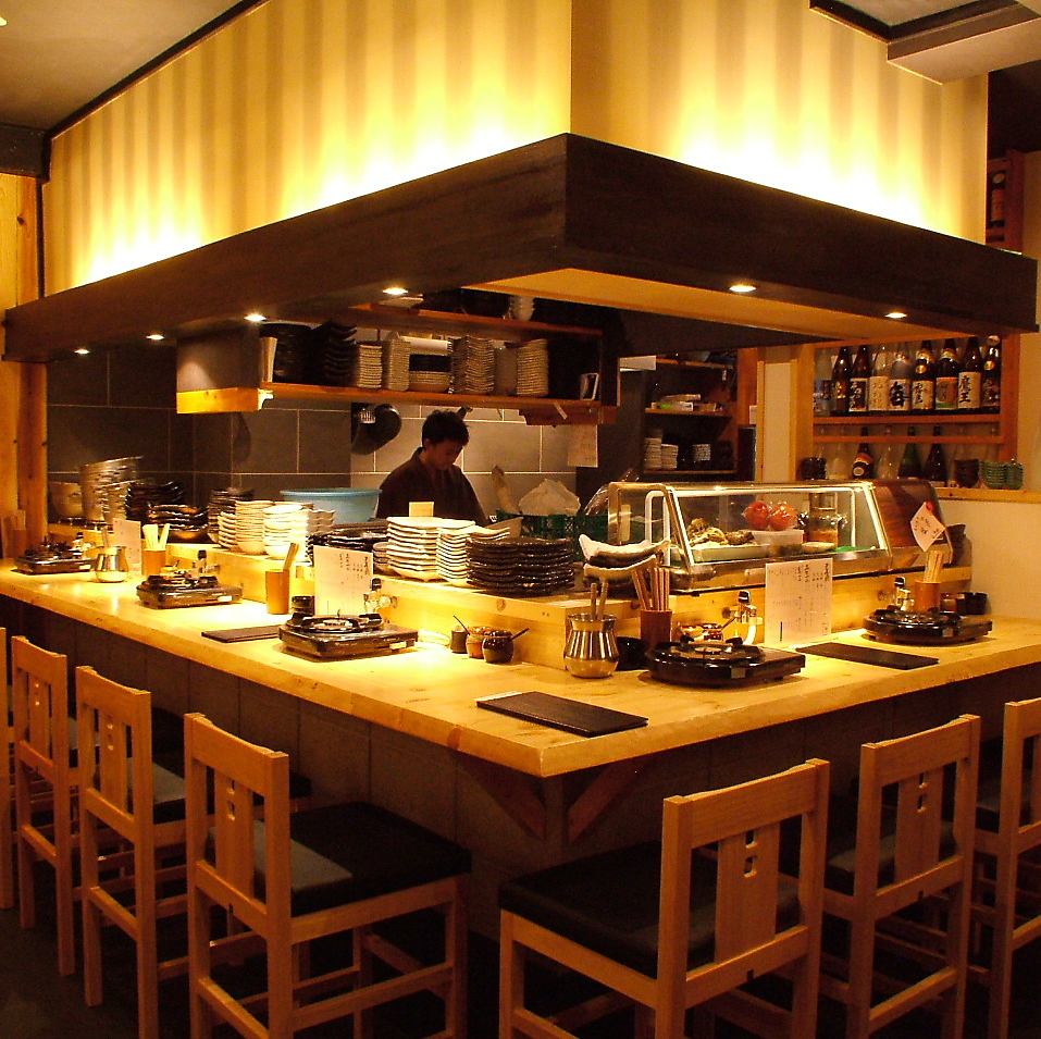There is a wide variety of courses packed with Urutsuki's specialties ranging from 5,000 yen to 8,000 yen.