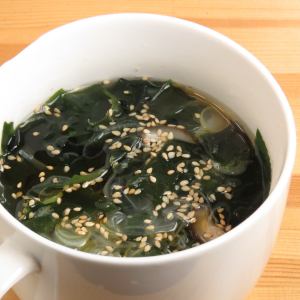 裙帶菜湯