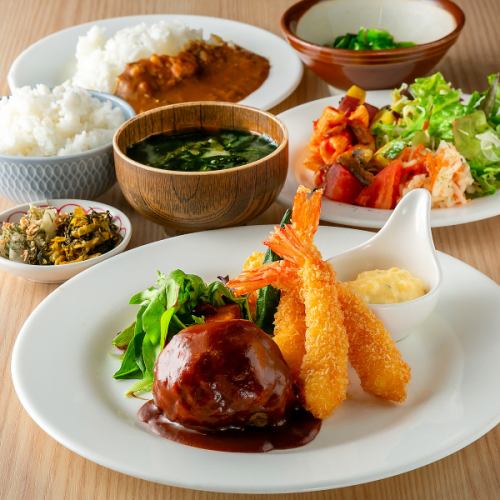 【洋定食】大人も子供も楽しめるラインナップ！