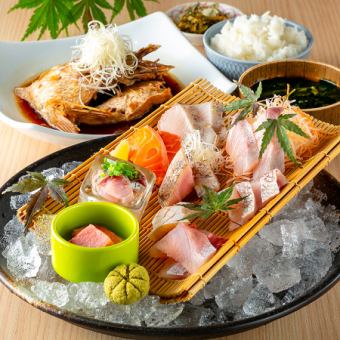 名物！刺身定食