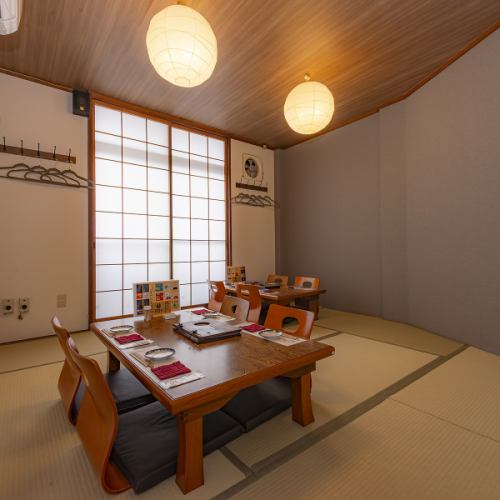 宴会用個室完備！