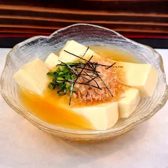 もっちり ちーず豆腐～べっ甲庵掛け～