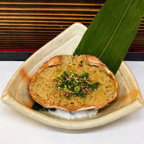 カニ味噌甲羅焼き