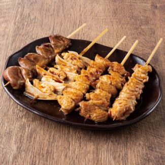 おまかせ焼鳥　5種盛
