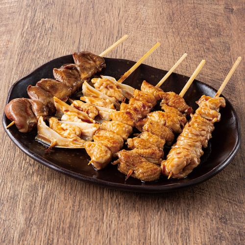 おまかせ焼鳥　5種盛