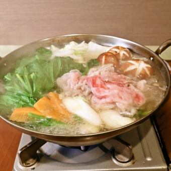 ABURU。【選べる鍋!】4,500円コース 2時間プレミアム飲み放題付2時間