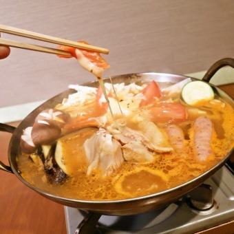 ABURU。【選べる鍋や黒毛和牛串】5,000円コース プレミアム飲み放題付2h+本日の地酒3種飲放題